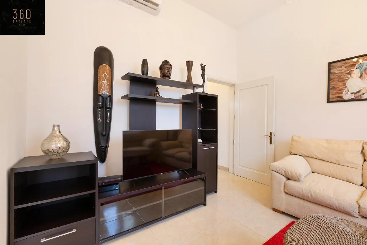 Central Apt 5Mins To Promenade With Sofa Ac & Wifi By 360 Estates Sliema Apartment